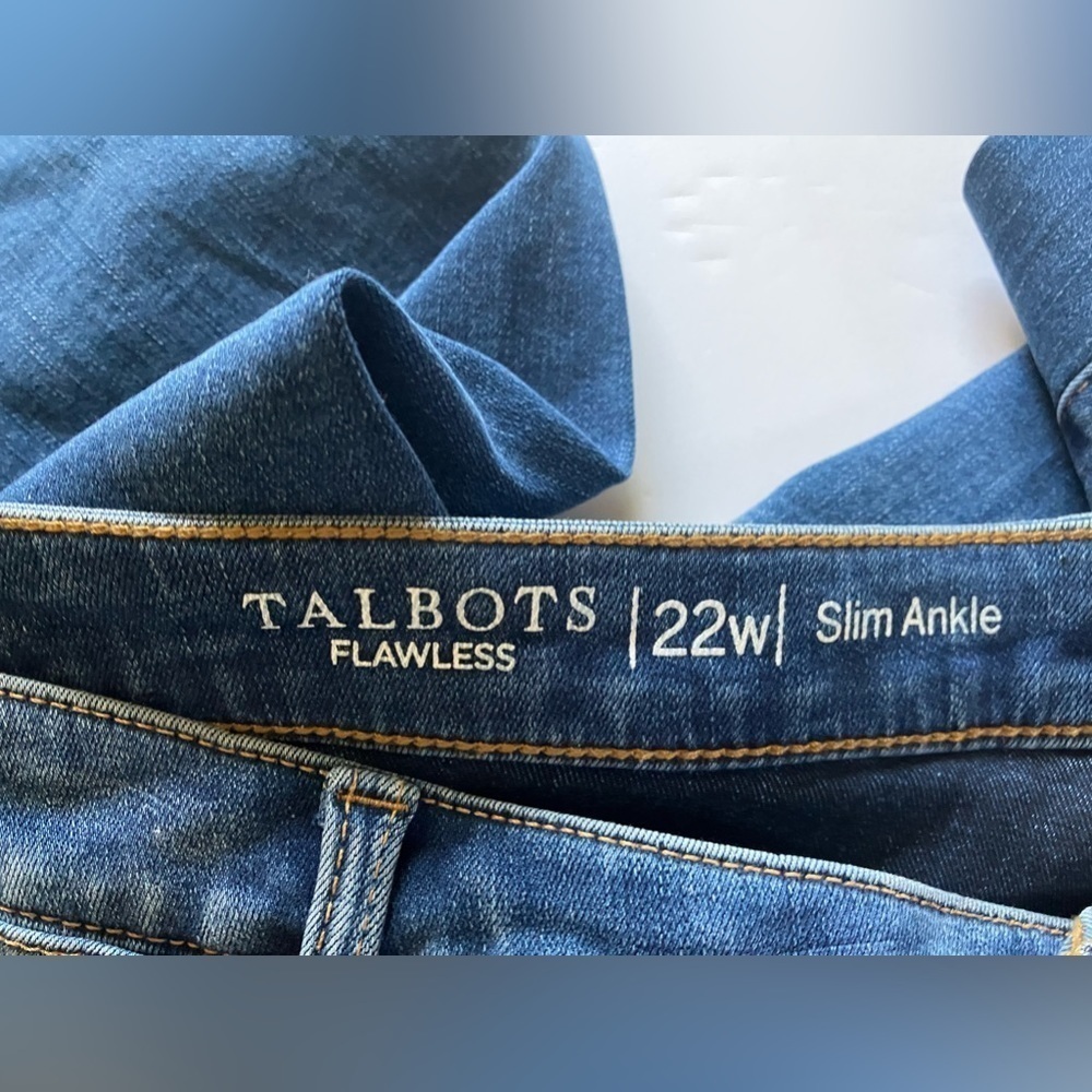 Talbot’s Flawless Slim Ankle Jeans - Picture 4 of 8